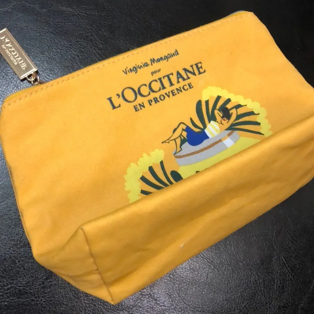 L'Occitane Cosmetic Travel Pouch